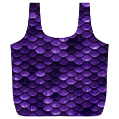 Purple Scales! Full Print Recycle Bag (xl) by fructosebat