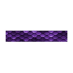 Purple Scales! Premium Plush Fleece Scarf (mini) by fructosebat