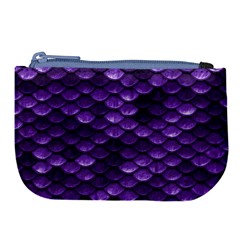 Purple Scales! Large Coin Purse by fructosebat