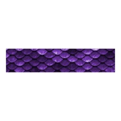 Purple Scales! Velvet Scrunchie by fructosebat