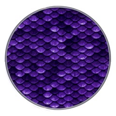 Purple Scales! Wireless Fast Charger(white) by fructosebat