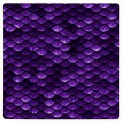 Purple Scales! Uv Print Square Tile Coaster  by fructosebat