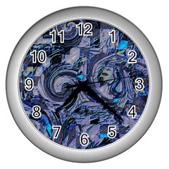 Dweeb Design Wall Clock (silver) by MRNStudios