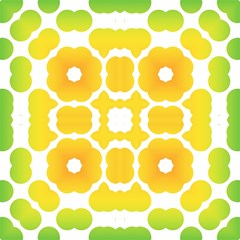 Yellow Seamless Pattern Play Mat (square)