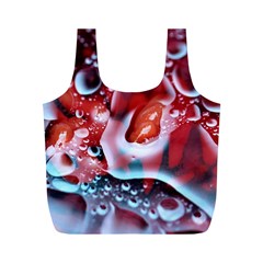 Abstract Art Texture Bubbles Full Print Recycle Bag (m)