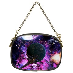 Spaceship Alien Futuristic Chain Purse (two Sides)