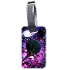 Spaceship Alien Futuristic Luggage Tag (two Sides)