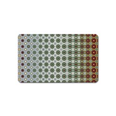 Pattern Background Abstract Magnet (name Card)