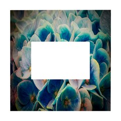 Hydrangeas-blossom-bloom-blue White Box Photo Frame 4  X 6 