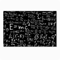 E=mc2 Text Science Albert Einstein Formula Mathematics Physics Postcards 5  X 7  (pkg Of 10) by Jancukart