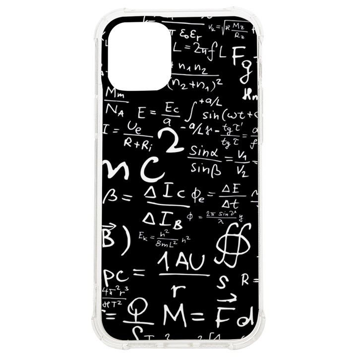 E=mc2 Text Science Albert Einstein Formula Mathematics Physics iPhone 12/12 Pro TPU UV Print Case
