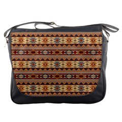 Southwest-pattern-tan-large Messenger Bag by SouthwestDesigns