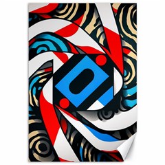 Abstract Background Pattern Canvas 12  X 18 