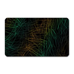 Background Pattern Texture Design Magnet (rectangular)