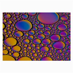 Bubble Color Large Glasses Cloth (2 Sides) by artworkshop