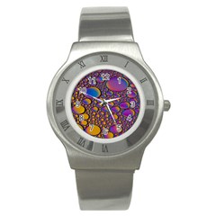Bubble Color Stainless Steel Watch