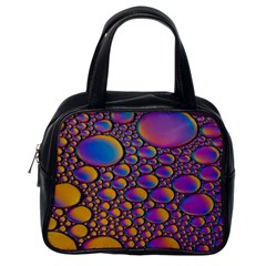 Bubble Color Classic Handbag (one Side) by artworkshop
