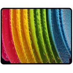  Colorful Illustrations Fleece Blanket (medium) by artworkshop