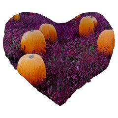  Autumn Decoration Autumn Flowers Autumn Plant Large 19  Premium Heart Shape Cushions by artworkshop