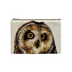 Owl Cosmetic Bag (medium) by ArtByThree