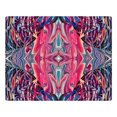 Abstract Arabesque Premium Plush Fleece Blanket (large)