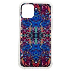 Cobalt Arabesque Iphone 12 Mini Tpu Uv Print Case	 by kaleidomarblingart