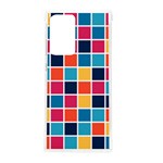 Square Plaid Checkered Pattern Samsung Galaxy Note 20 Ultra TPU UV Case Front