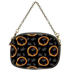 Abstract Pattern Background Chain Purse (one Side)