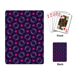 Geometric Pattern Retro Style Playing Cards Single Design (rectangle)