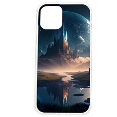 Space Planet Universe Galaxy Moon Iphone 12 Pro Max Tpu Uv Print Case by Ravend