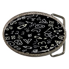 Background Graphic Abstract Pattern Belt Buckles