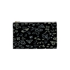 Background Graphic Abstract Pattern Cosmetic Bag (small)