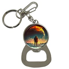 Leadership Alien Soldier Warrior Fantasy Bottle Opener Key Chain