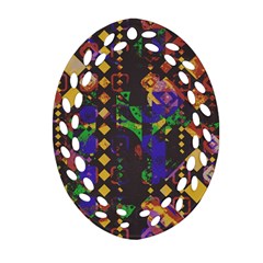 Background Graphic Ornament (oval Filigree)