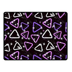 Abstract Background Graphic Pattern Fleece Blanket (small)