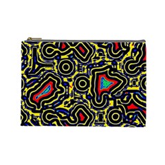 Background Graphic Art Cosmetic Bag (large) by Ravend