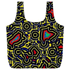 Background Graphic Art Full Print Recycle Bag (xxxl)