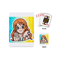 Nami Lovers Money Playing Cards Single Design (mini) by designmarketalsprey31