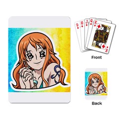 Nami Lovers Money Playing Cards Single Design (rectangle) by designmarketalsprey31