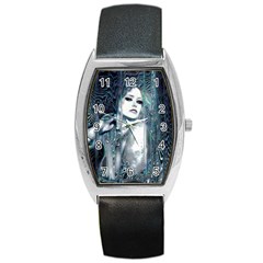 Sapphire Slime Barrel Style Metal Watch by MRNStudios