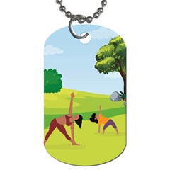 Mother And Daughter Y Dog Tag (two Sides) by SymmekaDesign