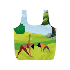 Large Full Print Recycle Bag (s) by SymmekaDesign