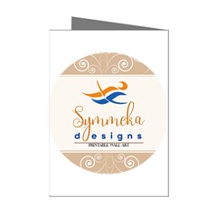Logo Pngdd Mini Greeting Cards (pkg Of 8) by SymmekaDesign