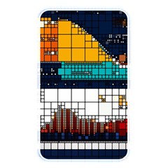 Abstract Statistics Rectangles Classification Memory Card Reader (rectangular) by Pakemis