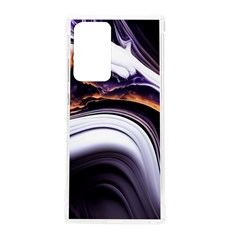 Marble Abstract Water Gold Dark Pink Purple Art Samsung Galaxy Note 20 Ultra Tpu Uv Case by Pakemis