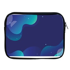 Abstract Blue Texture Space Apple Ipad 2/3/4 Zipper Cases by Ravend