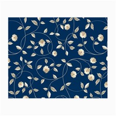 Flora Flower Flowers Nature Abstract Wallpaper Design Small Glasses Cloth (2 Sides) by Ravend