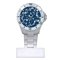 Flora Flower Flowers Nature Abstract Wallpaper Design Plastic Nurses Watch