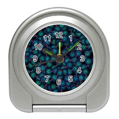 Background Abstract Textile Design Travel Alarm Clock