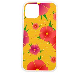 Background Flowers Floral Pattern Iphone 12 Pro Max Tpu Uv Print Case